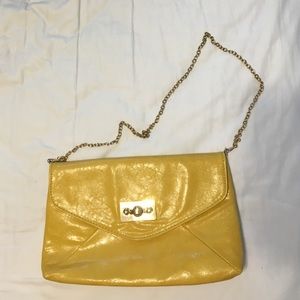 Yellow purse