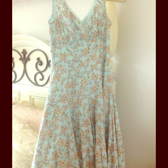 Vintage romantic dress.
