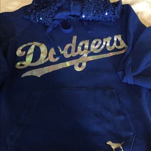 VS PINK bling Dodgers hoodie