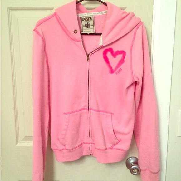 PINK Victoria's Secret Zip-Up Hoodie