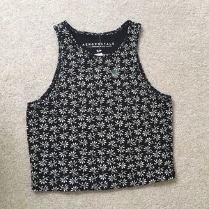 Aeropostale patterned crop top