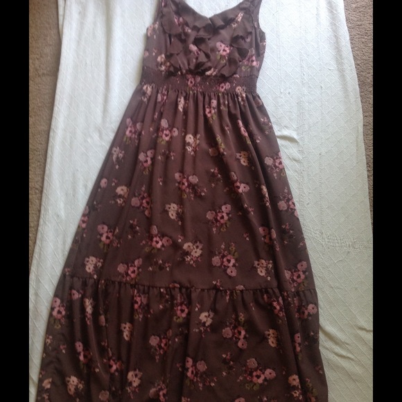 Vintage , boho style maxi dress. Romantic