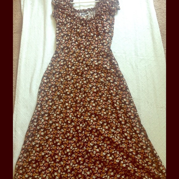 Boho chic maxi dress