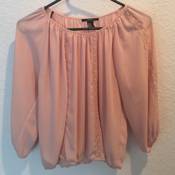 Light Pink Lace Top