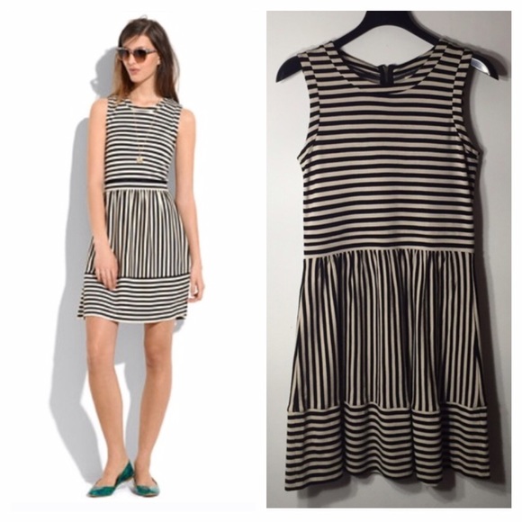 Madewell Striped Duet Dress - Picture 2 of 4