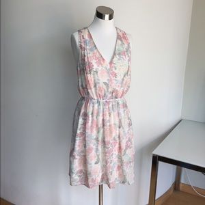 Open back floral summer dress