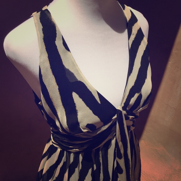 Diane von Furstenberg Sz 8 Silk Tank EUC Evening