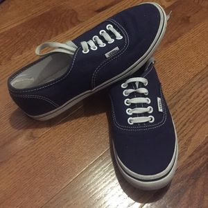 Navy Lo Pro Vans