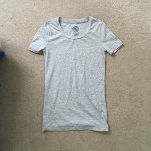 Plain gray tee