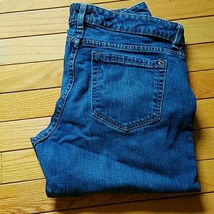 Bass womens straight skinny fit blue jeans