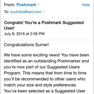OMG!!!!😱😱😱 I'm a SUGGESTED USER!!!! 🎉💃🙌🎉🎉