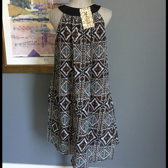 MAGIC Beaded Collar Dress (L) - Picture 3 of 3