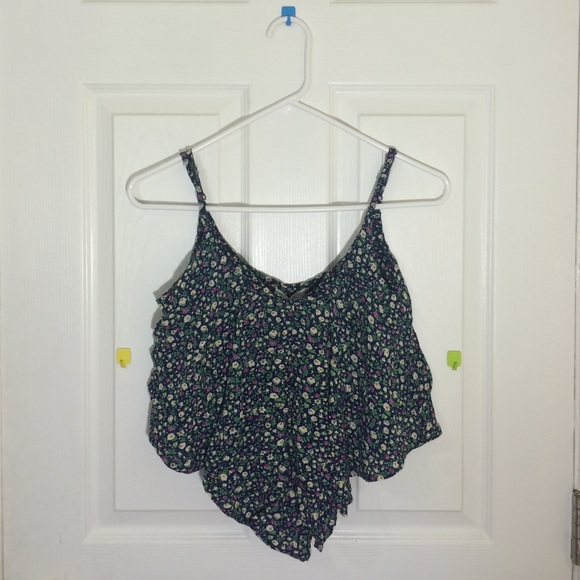 Flora crop top