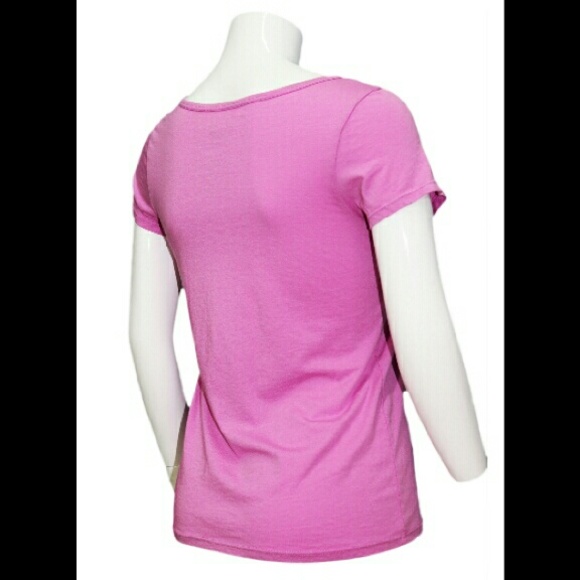 Short sleeve V neck tee - Picture 2 of 2