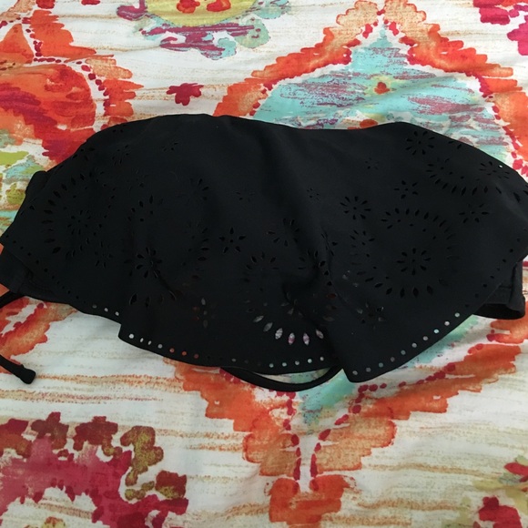 Black swimsuit top