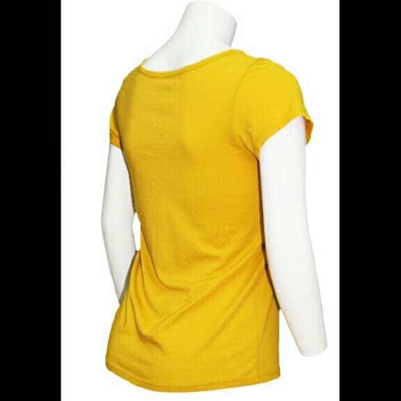 Short sleeve V neck tee - Picture 2 of 2