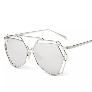 Geo Mirrored Aviators