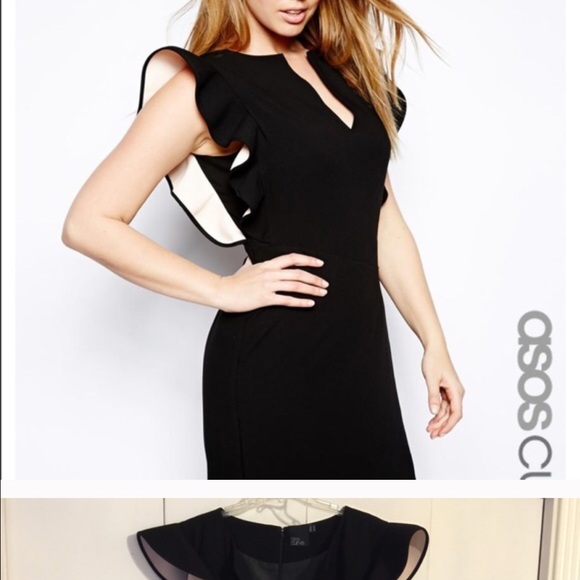 Asos curve structured dress