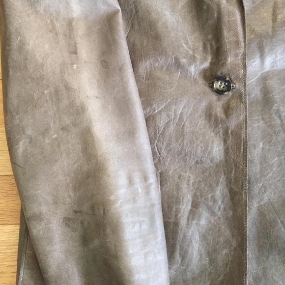 Leather Banana Republic Jacket - Picture 2 of 4