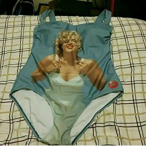 Marilyn Monroe One Piece Bathing Suit