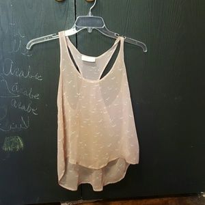 See through-ish tank