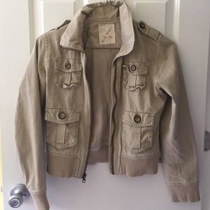 Tan canvas jacket