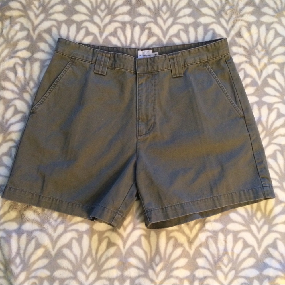 Olive Calvin Klein Jean Shorts 🍸