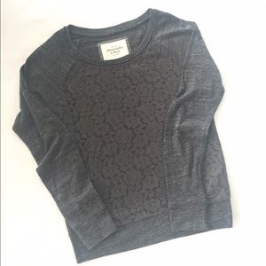 Long Sleeve Lace Top from Abercrombie🌸