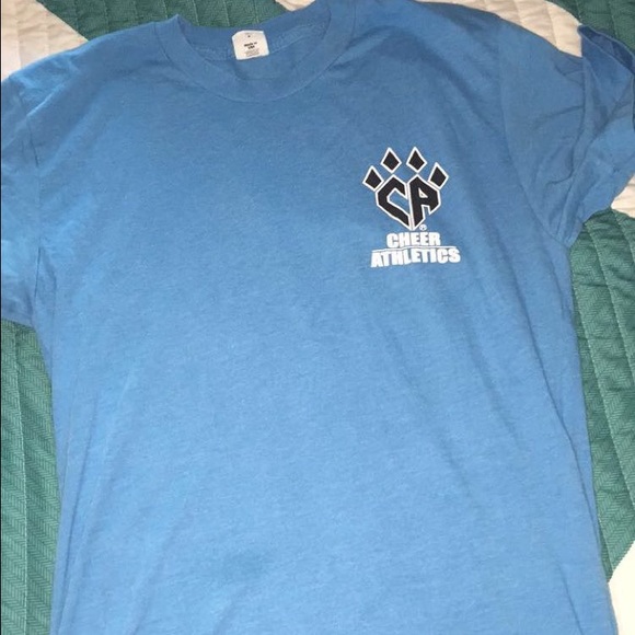 CHEER ATHLETICS NEON BLUE SHIRT!! can bundle!!