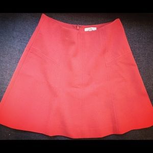 Bright Red mini skirt