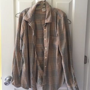 J. Crew button up flannel
