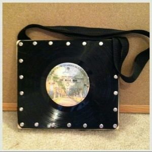 Upcycled Record Purse