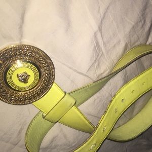 Authentic Versace Belt Premium Leather