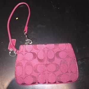 Coach wristlet