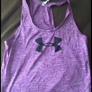 Under armour tank and Nike zip up bundle