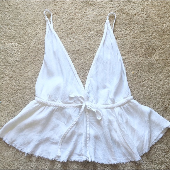 Brandy Melville White Tank Top