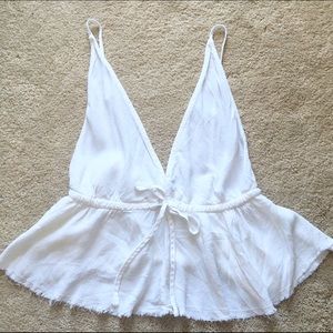 Brandy Melville White Tank Top