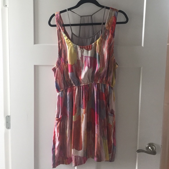 Boutique dress, T.I.L by hype, multi color/gray
