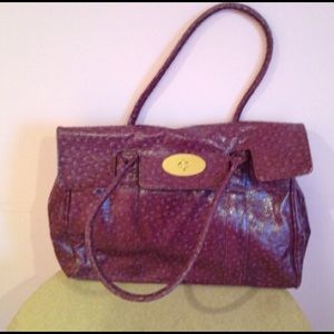 Purple work bag