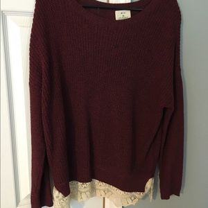 UO maroon sweater