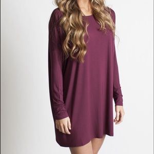 NWOT Burgundy PIKO Tunic