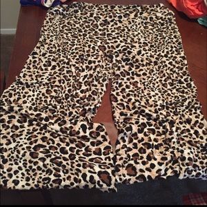 Cheetah Palazzo Pants
