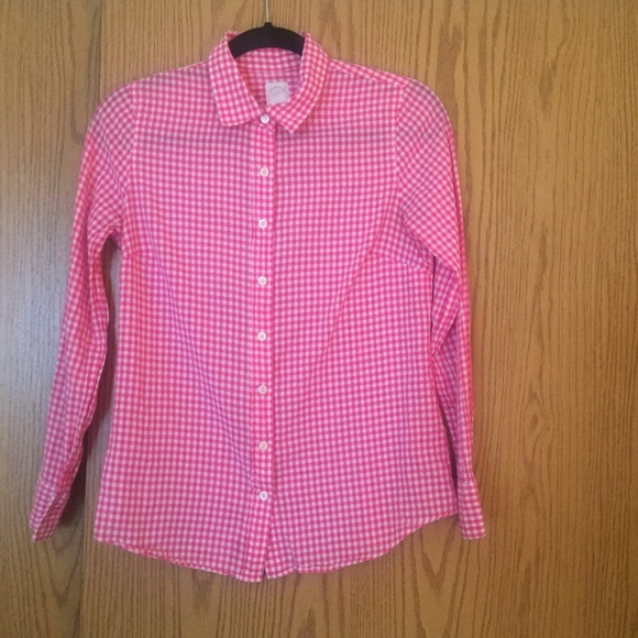 🚨SOLD🚨 JCrew gingham button down
