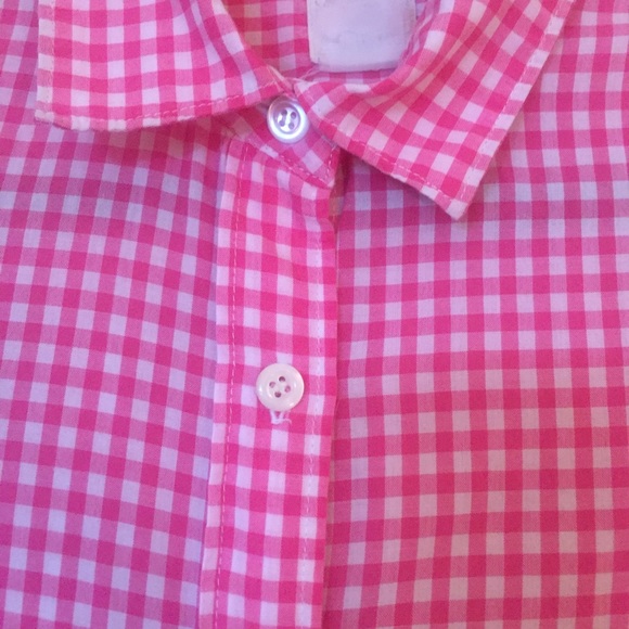 🚨SOLD🚨 JCrew gingham button down - Picture 3 of 3