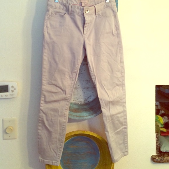 Gray Capri pants, Banana Republic