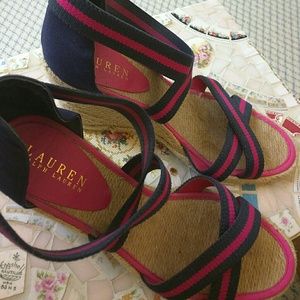 Ralph Lauren Wedge Sandals