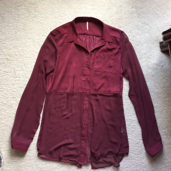 Free people blouse🌸 - Picture 3 of 4