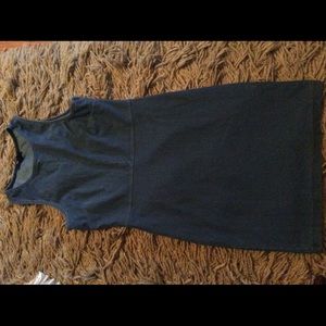 Blue Denim tight skin dress
