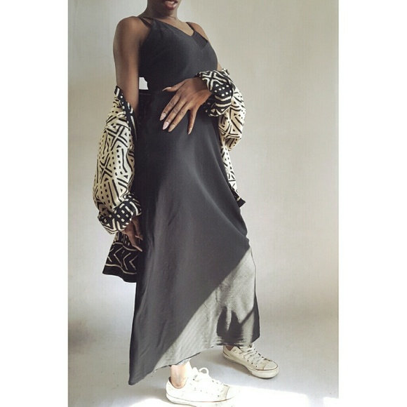 wool slip dress