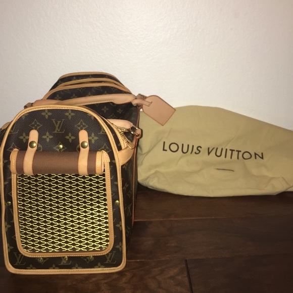 Louis Vuitton Dog Carrier